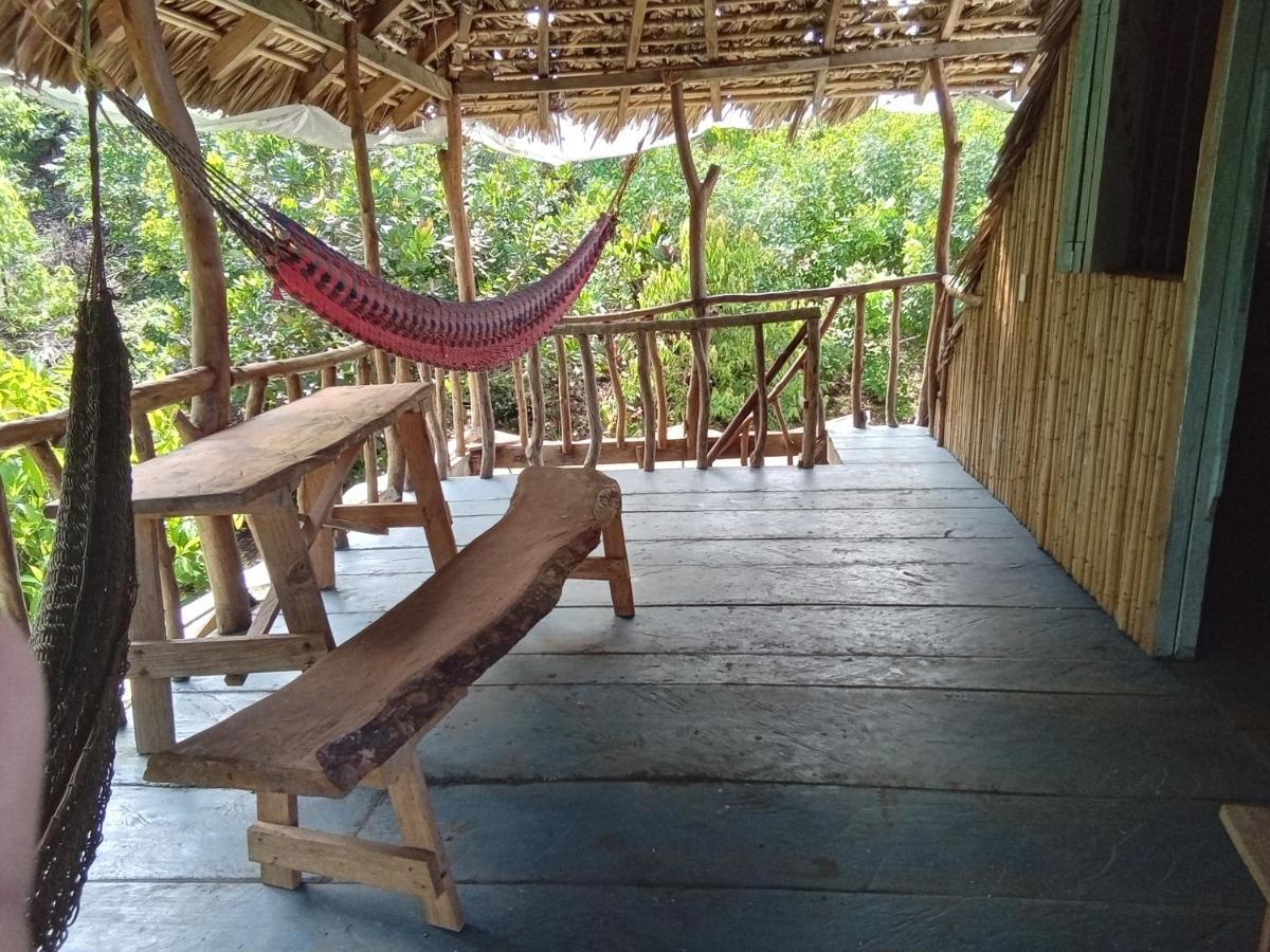 Hostal Azul Del Lago Agua Azul Exteriör bild